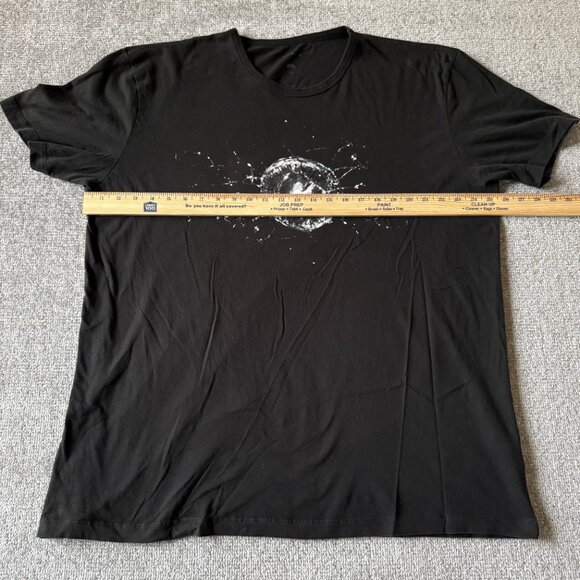 Tesla CyberTruck Shattered Glass Black Men's T-Shirt Size XXL - Picture 4 of 8